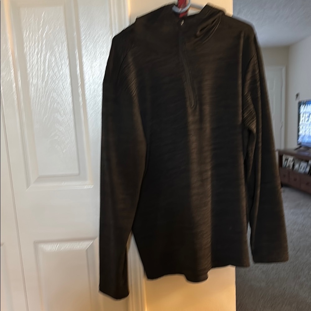 RBX Black Zip Up Sweater Cozy Knit Design